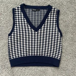 Preppy, old money sweater vest